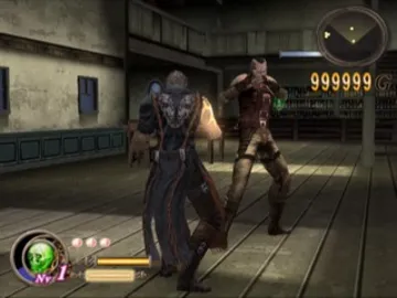 God Hand screen shot game playing